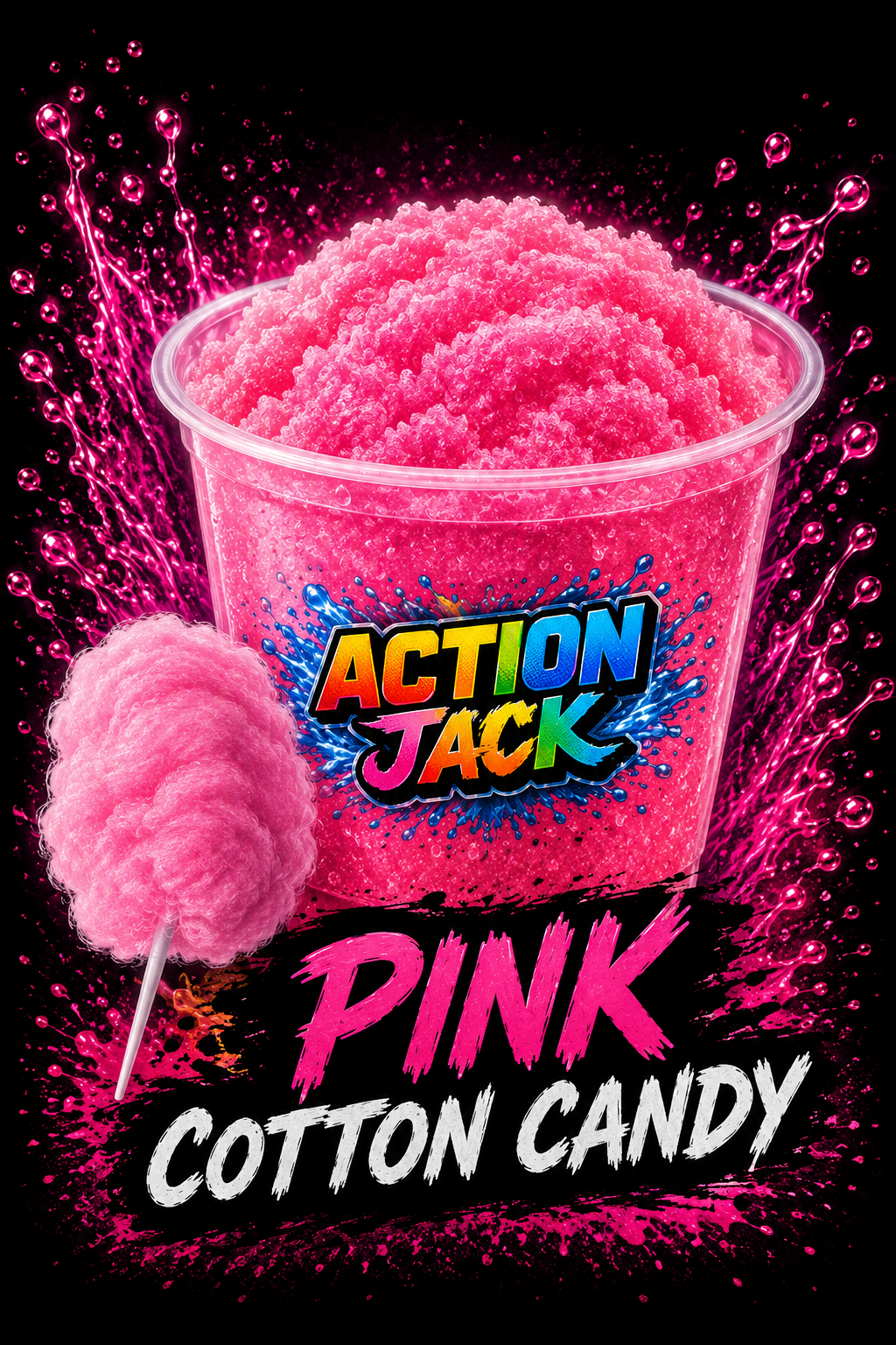 Pink Cotton Candy